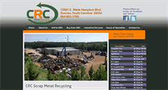 Desktop Screenshot of crcmetalrecycling.com